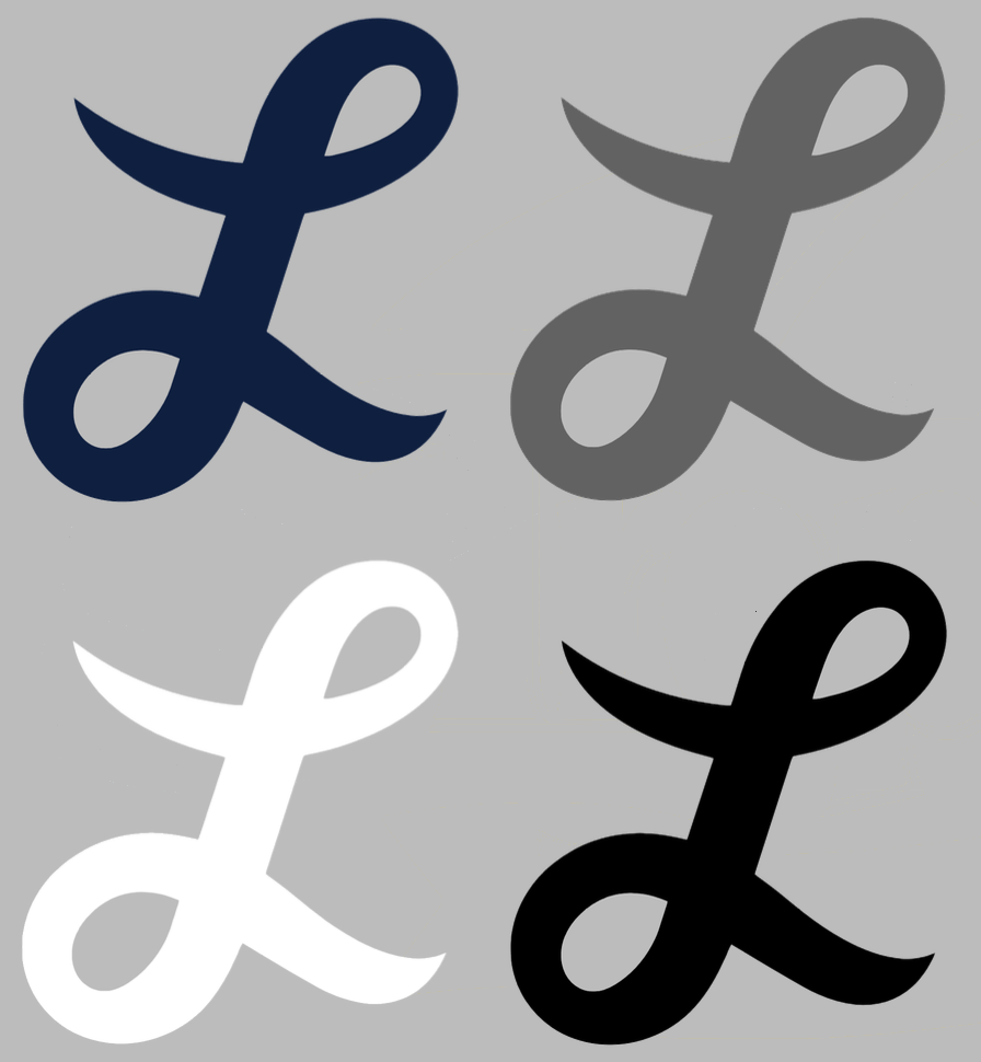 Longwood Lancers L Logo Premium DieCut Vinyl Decal PICK COLOR & SIZE