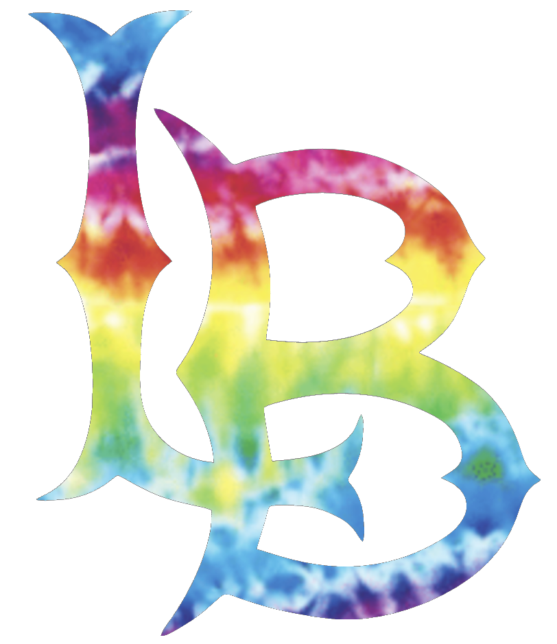 Long Beach State 49ers Crucial Catch Cancer Tie Dye Vinyl Decal PICK SIZE