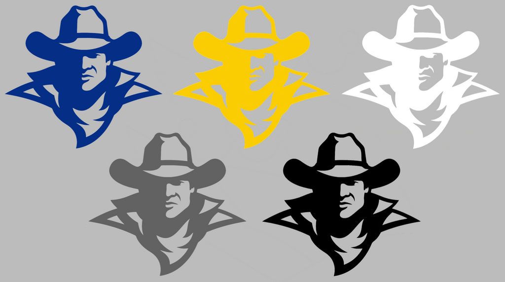 McNeese State Cowboys Mascot Logo Premium DieCut Vinyl Decal PICK COLOR & SIZE