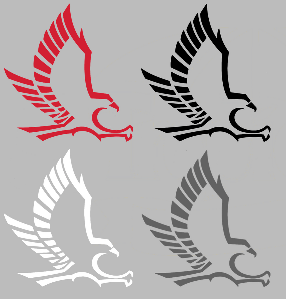 Hartford Hawks Retro Throwback Logo Premium DieCut Vinyl Decal PICK COLOR & SIZE