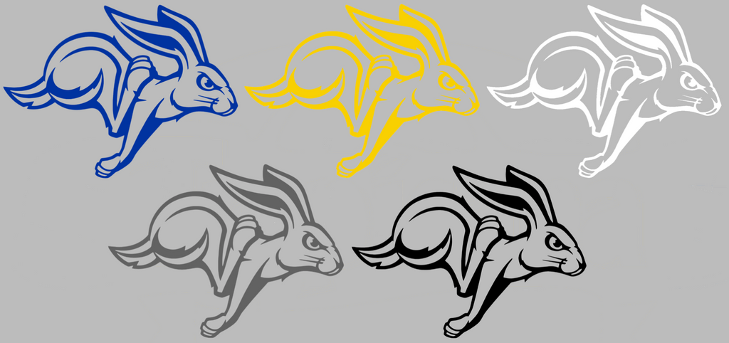 South Dakota State Jackrabbits Team Logo Premium DieCut Vinyl Decal PICK COLOR & SIZE