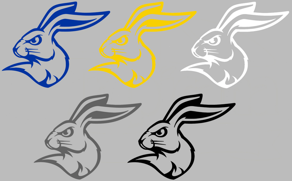 South Dakota State Jackrabbits Alternate Logo Premium DieCut Vinyl Decal PICK COLOR & SIZE