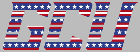 Grand Canyon Antelopes Team Logo Stars & Stripes USA American Flag Vinyl Decal PICK SIZE