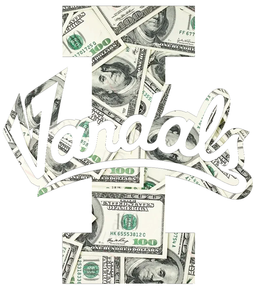 Idaho Vandals Team Logo Money Print Premium DieCut Vinyl Decal PICK SIZE