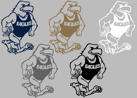 Georgia Southern Eagles Mascot Logo Premium DieCut Vinyl Decal PICK COLOR & SIZE