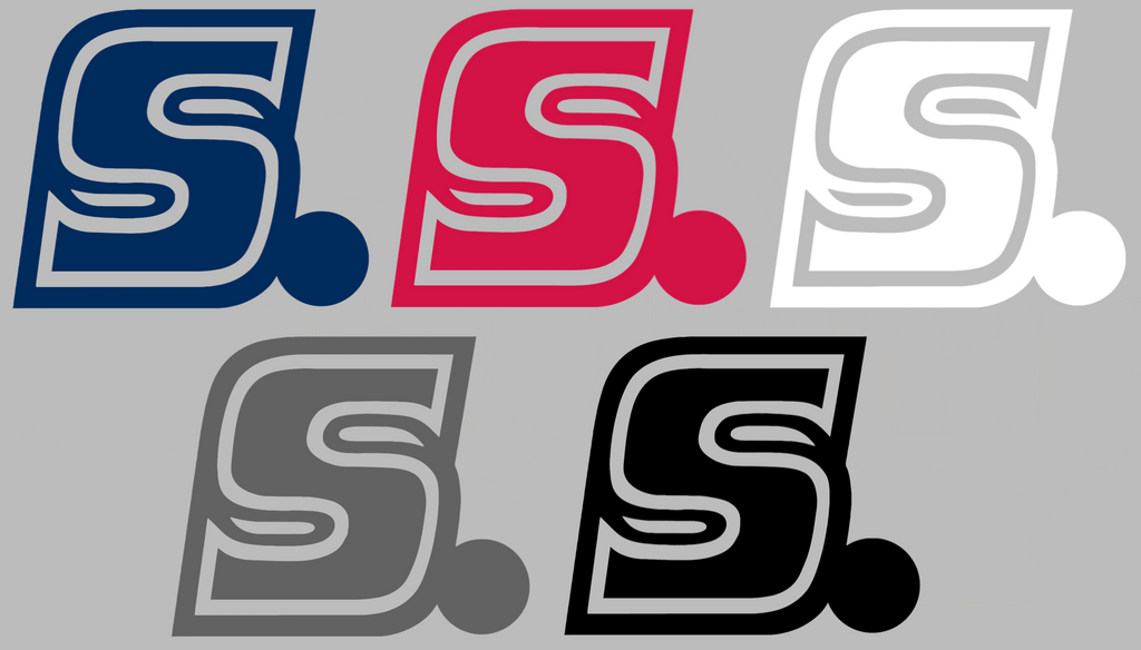 Samford Bulldogs S Logo Premium DieCut Vinyl Decal PICK COLOR & SIZE