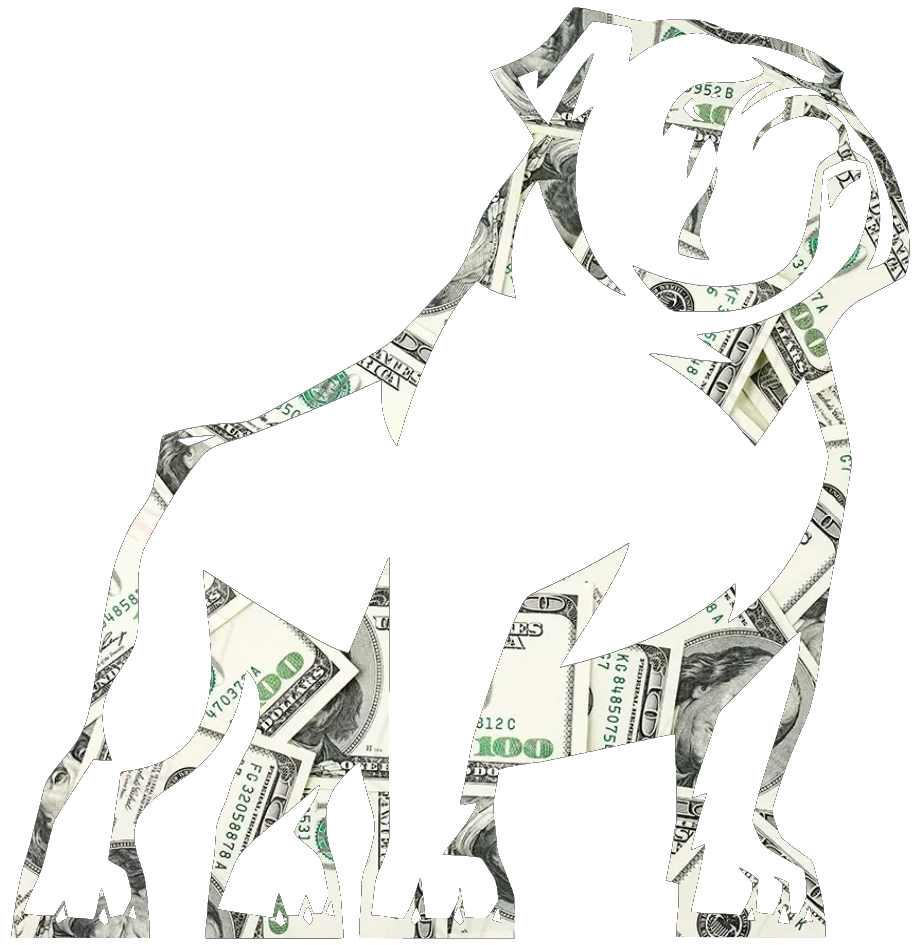 Samford Bulldogs Team Logo Money Print Premium DieCut Vinyl Decal PICK SIZE
