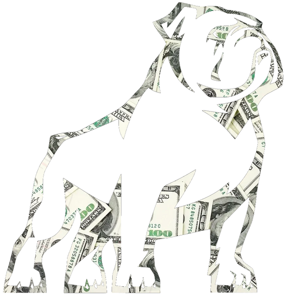 Samford Bulldogs Team Logo Money Print Premium DieCut Vinyl Decal PICK SIZE