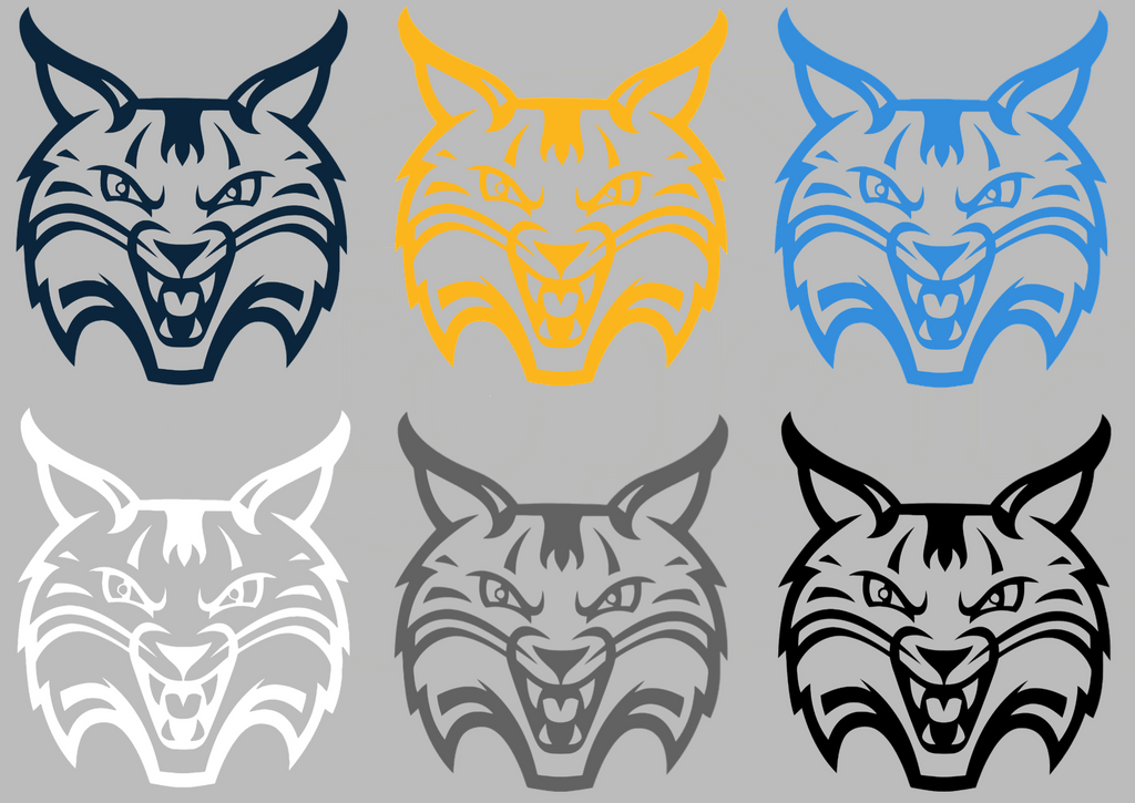 Quinnipiac Bobcats Team Logo Premium DieCut Vinyl Decal PICK COLOR & SIZE