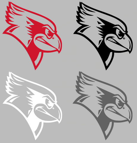 Illinois State Redbirds Team Logo Premium DieCut Vinyl Decal PICK COLOR & SIZE