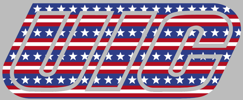 Illinois Chicago Flames Team Logo Stars & Stripes USA American Flag Vinyl Decal PICK SIZE