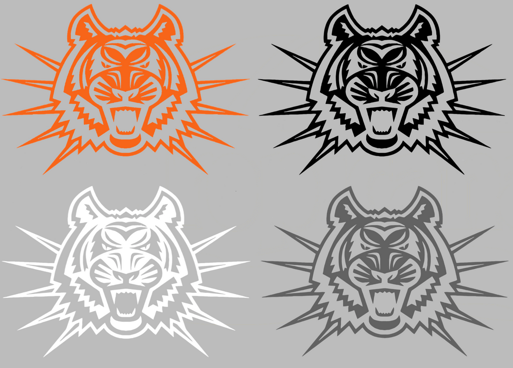 Idaho State Bengals Retro Throwback Logo Premium DieCut Vinyl Decal PICK COLOR & SIZE