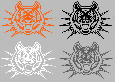 Idaho State Bengals Retro Throwback Logo Premium DieCut Vinyl Decal PICK COLOR & SIZE