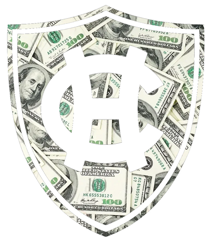 Holy Cross Crusaders Team Logo Money Print Premium DieCut Vinyl Decal PICK SIZE