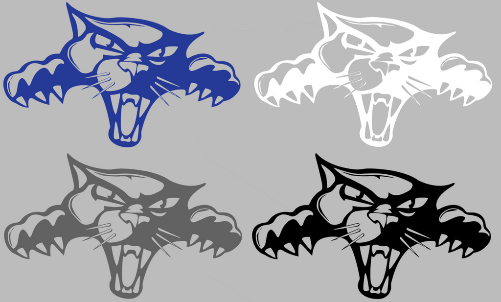 High Point Panthers Retro Throwback Logo Premium DieCut Vinyl Decal PICK COLOR & SIZE