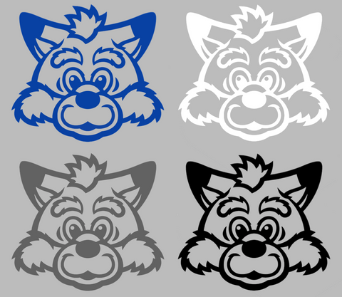 Indiana State Sycamores Mascot Logo Premium DieCut Vinyl Decal PICK COLOR & SIZE