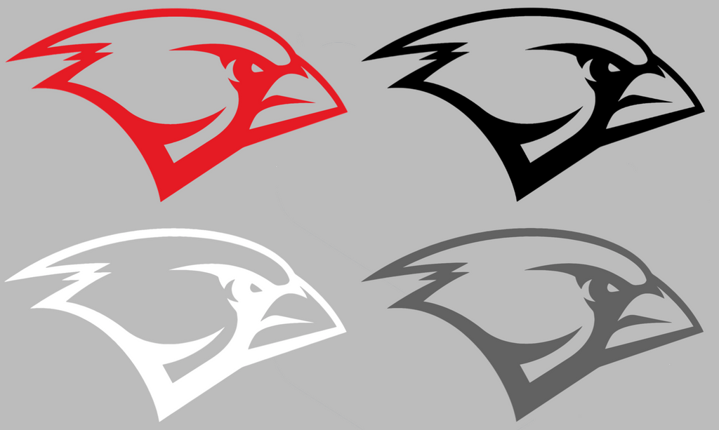 Incarnate Word Cardinals Team Logo Premium DieCut Vinyl Decal PICK COLOR & SIZE