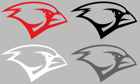 Incarnate Word Cardinals Team Logo Premium DieCut Vinyl Decal PICK COLOR & SIZE