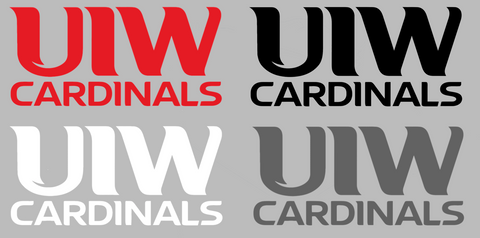 Incarnate Word Cardinals Team Name Logo Premium DieCut Vinyl Decal PICK COLOR & SIZE