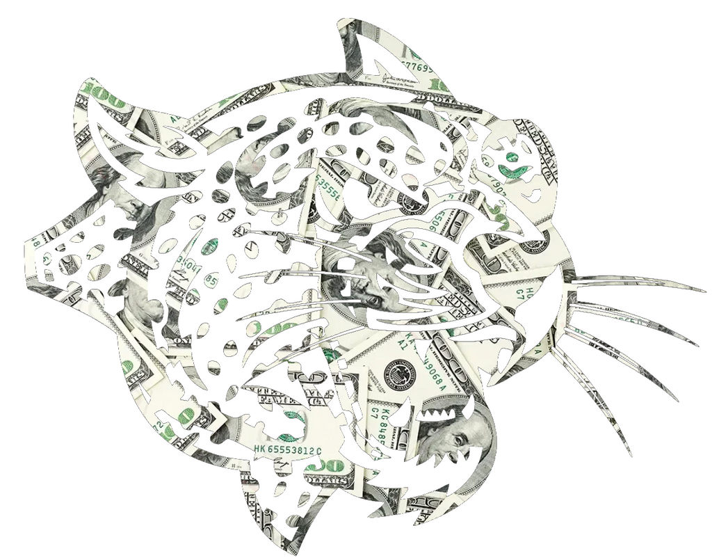 Lafayette Leopards Team Logo Money Print Premium DieCut Vinyl Decal PICK SIZE