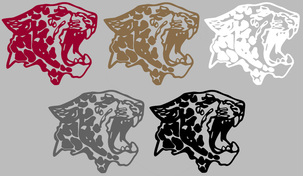 Lafayette Leopards Retro Throwback Logo Premium DieCut Vinyl Decal PICK COLOR & SIZE