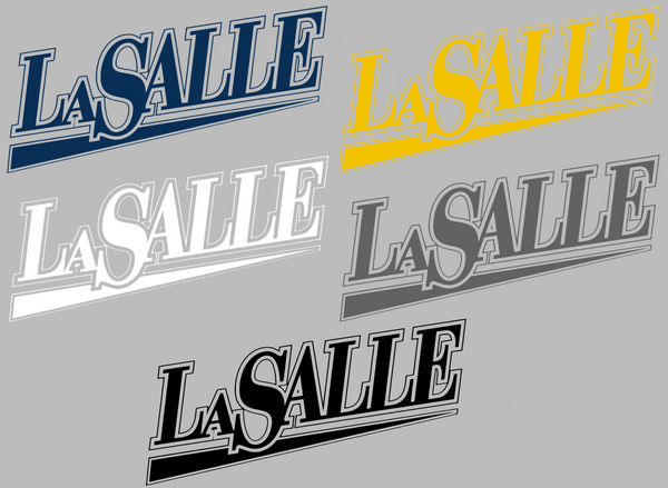 La Salle Explorers Retro Throwback Logo Premium DieCut Vinyl Decal PICK COLOR & SIZE