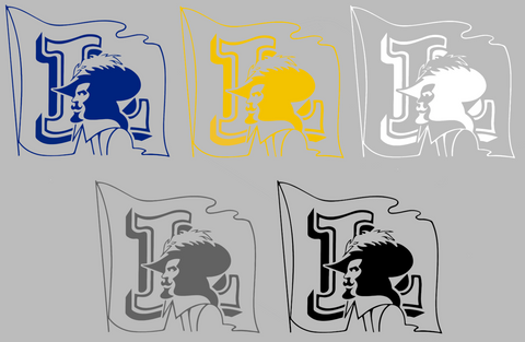 La Salle Explorers Retro Throwback Logo Premium DieCut Vinyl Decal PICK COLOR & SIZE