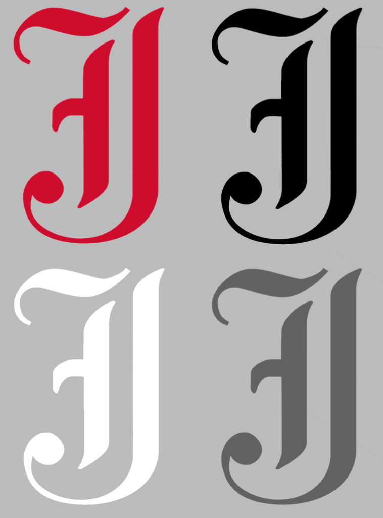 Jacksonville State Gamecocks J Logo Premium DieCut Vinyl Decal PICK COLOR & SIZE