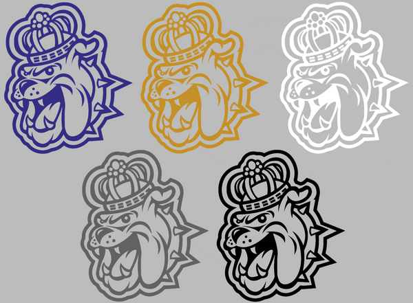 James Madison Dukes Retro Throwback Logo Premium DieCut Vinyl Decal PICK COLOR & SIZE