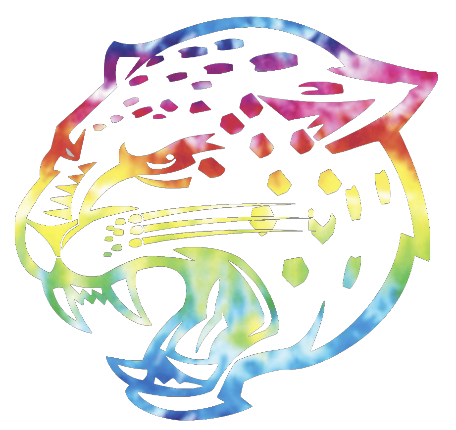 IUPUI Jaguars Team Logo Crucial Catch Cancer Tie Dye Vinyl Decal PICK SIZE