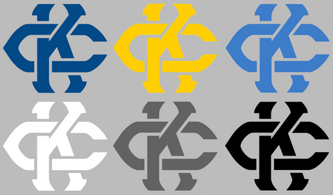 Kansas City Roos KC Logo Premium DieCut Vinyl Decal PICK COLOR & SIZE