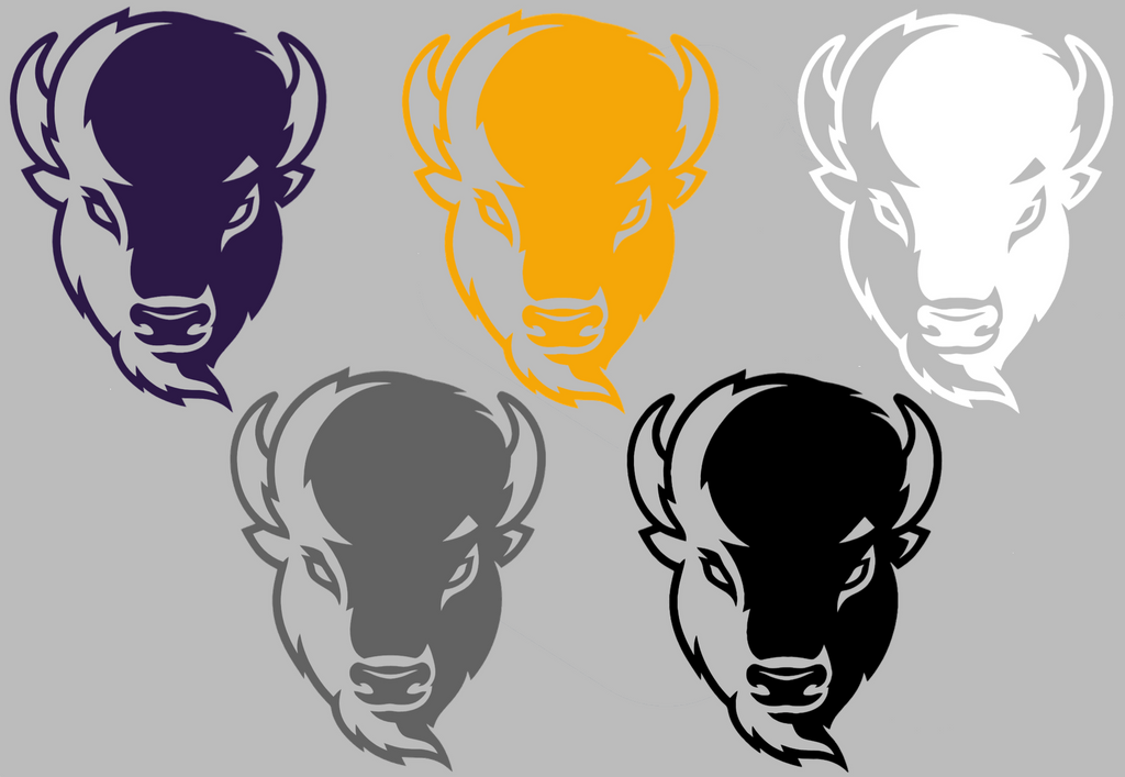 Lipscomb Bison Mascot Logo Premium DieCut Vinyl Decal PICK COLOR & SIZE