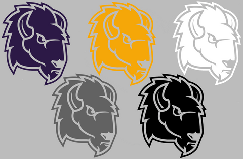 Lipscomb Bison Retro Throwback Logo Premium DieCut Vinyl Decal PICK COLOR & SIZE