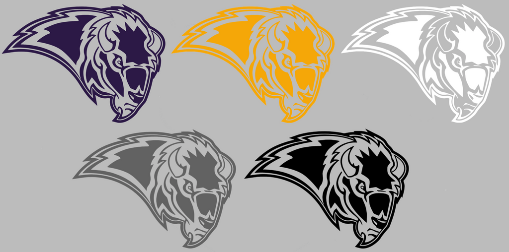 Lipscomb Bison Retro Throwback Logo Premium DieCut Vinyl Decal PICK COLOR & SIZE