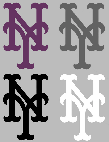 New York Mets City Connect Team Logo Premium DieCut Vinyl Decal PICK COLOR & SIZE