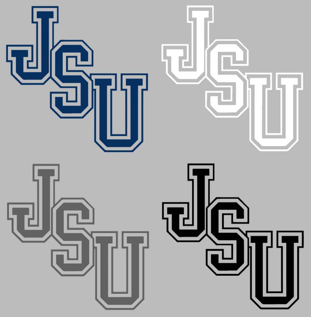 Jackson State Tigers Retro Throwback JSU Logo Premium DieCut Vinyl Decal PICK COLOR & SIZE