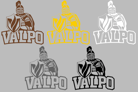 Valparaiso Valpo Beacons Mascot Logo Premium DieCut Vinyl Decal PICK COLOR & SIZE