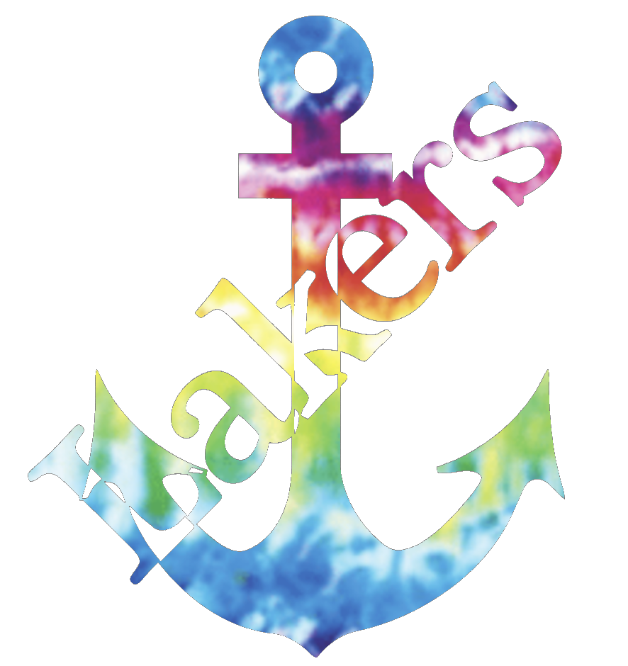 Lake Superior State Lakers Team Logo Crucial Catch Cancer Tie Dye Vinyl Decal PICK SIZE