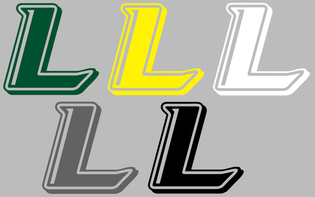 Le Moyne Dolphins L Logo Premium DieCut Vinyl Decal PICK COLOR & SIZE