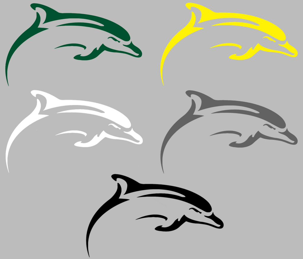 Le Moyne Dolphins Team Logo Premium DieCut Vinyl Decal PICK COLOR & SIZE