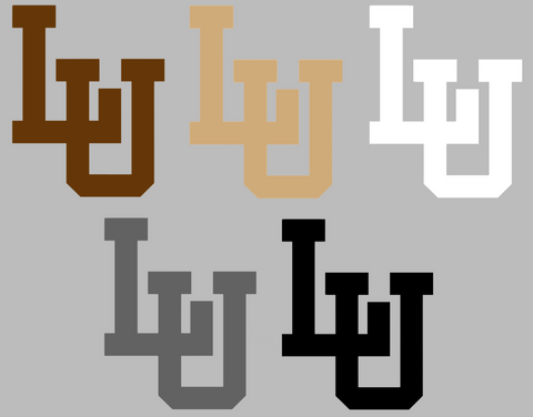 Lehigh Mountain Hawks LU Logo Premium DieCut Vinyl Decal PICK COLOR & SIZE