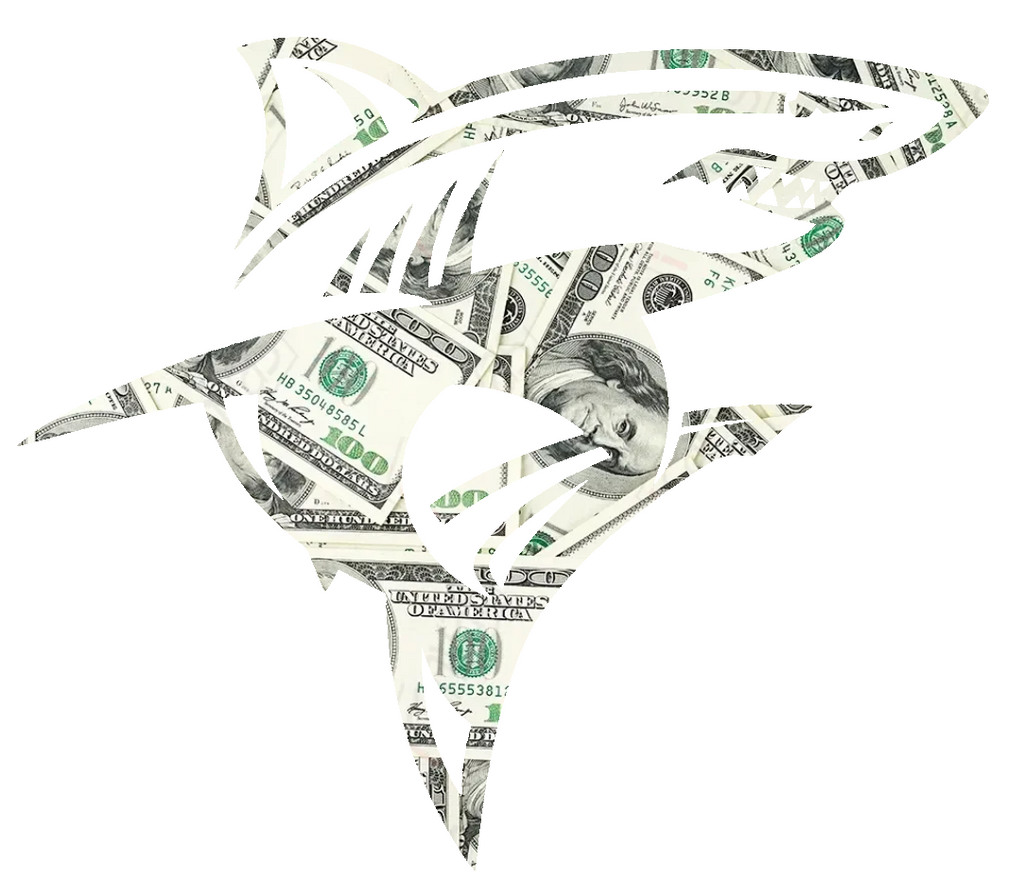 Long Island LIU Sharks Mascot Logo Money Print Premium DieCut Vinyl Decal PICK SIZE