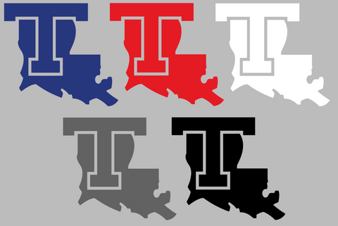 Louisiana Tech Bulldogs Team Logo Premium DieCut Vinyl Decal PICK COLOR & SIZE
