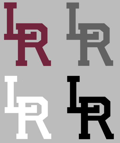 Little Rock Trojans LR Logo Premium DieCut Vinyl Decal PICK COLOR & SIZE