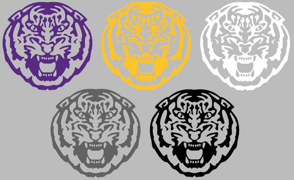 LSU Tigers Team Logo Premium DieCut Vinyl Decal PICK COLOR & SIZE