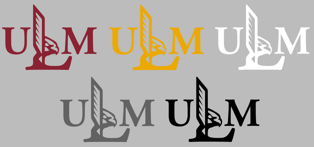 Louisiana Monroe Warhawks Team Logo Premium DieCut Vinyl Decal PICK COLOR & SIZE
