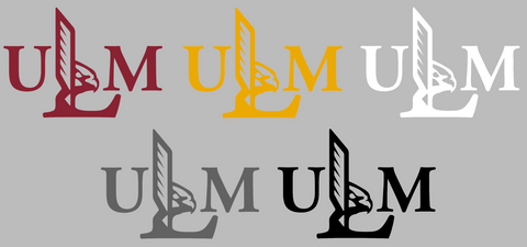 Louisiana Monroe Warhawks Team Logo Premium DieCut Vinyl Decal PICK COLOR & SIZE