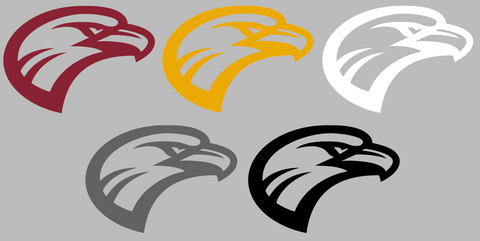 Louisiana Monroe Warhawks Mascot Logo Premium DieCut Vinyl Decal PICK COLOR & SIZE