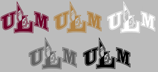 Louisiana Monroe Warhawks Retro Throwback Logo Premium DieCut Vinyl Decal PICK COLOR & SIZE