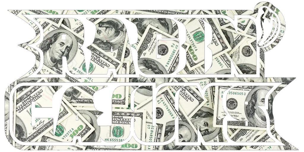 Louisiana Rajin Cajuns Team Logo Money Print Premium DieCut Vinyl Decal PICK SIZE